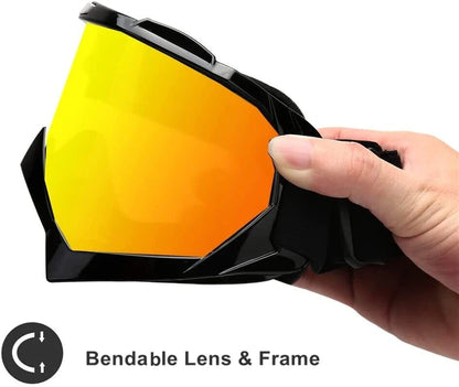 ProVision Motocross Goggles - High Impact, Anti-Fog, UV Protection - Motorcycle goggles Readi Gear