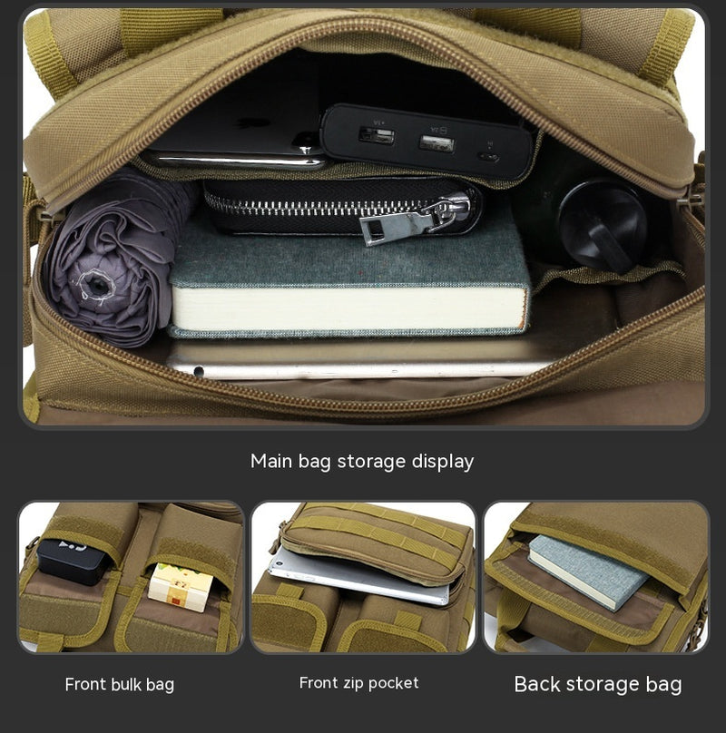 Tactical Trekker - Military Style Crossbody Sling Bag for Men and Women - Readi Gear