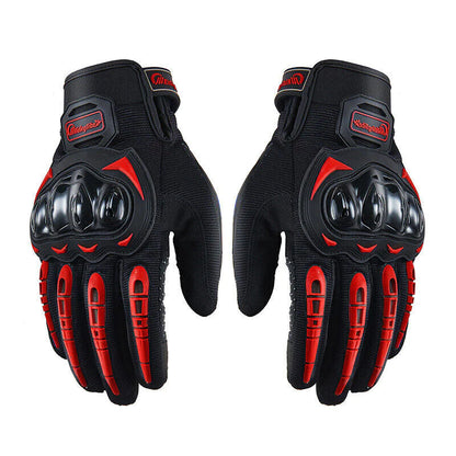 RideArmor Full Protection Touchscreen Motorcycle Gloves - Motorcycle gloves Readi Gear