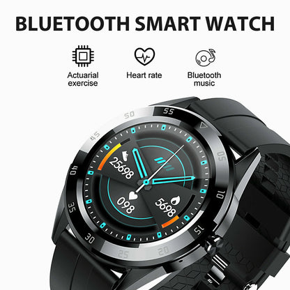 AquaTech Bluetooth Smartwatch with Heart Rate & Fitness Tracker - Bluetooth Smartwatch Fitness Tracker Readi Gear