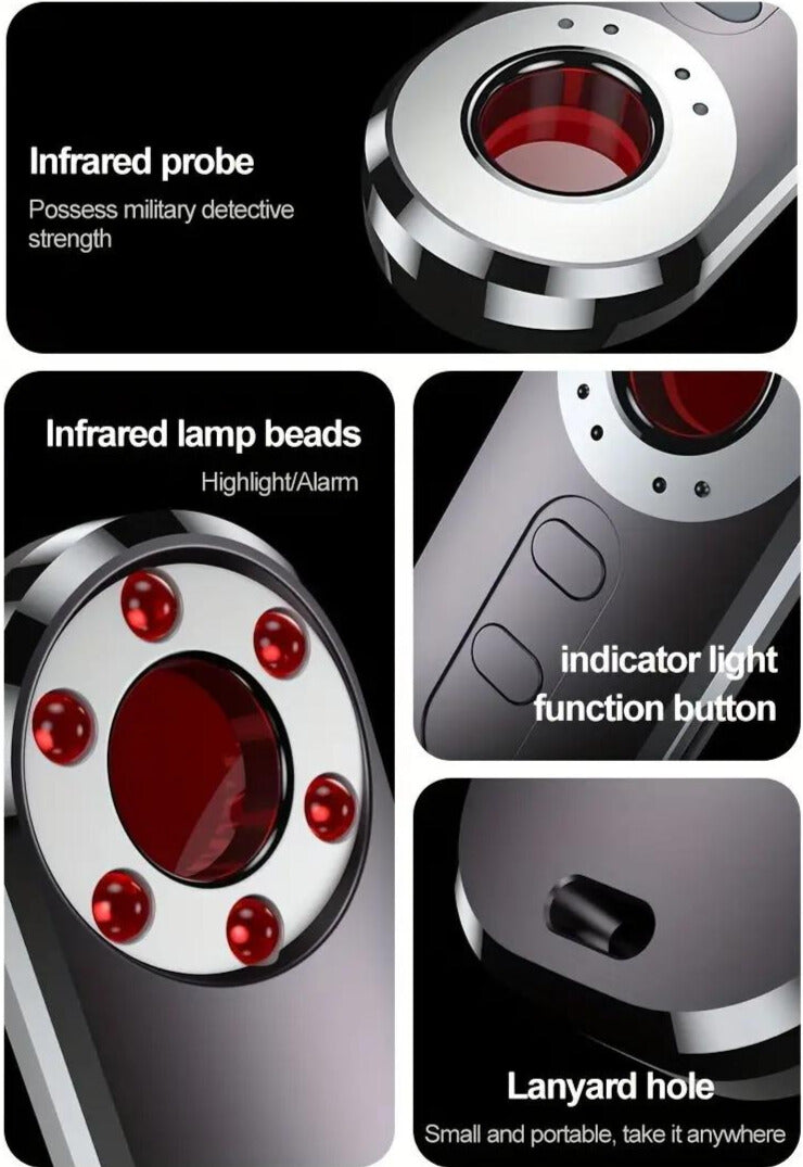 SpyScan Pro - Hidden Camera & GPS Detector - Hidden Camera Detector Readi Gear
