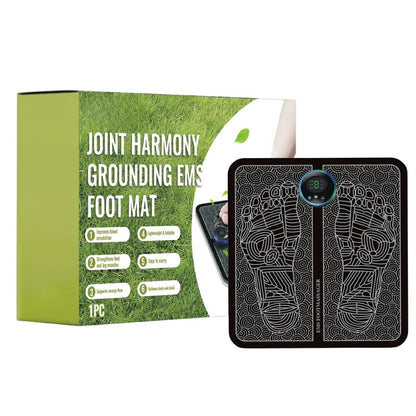 Rejuviaa™ EMS grounding foot mat with USB cable – barefoot use
