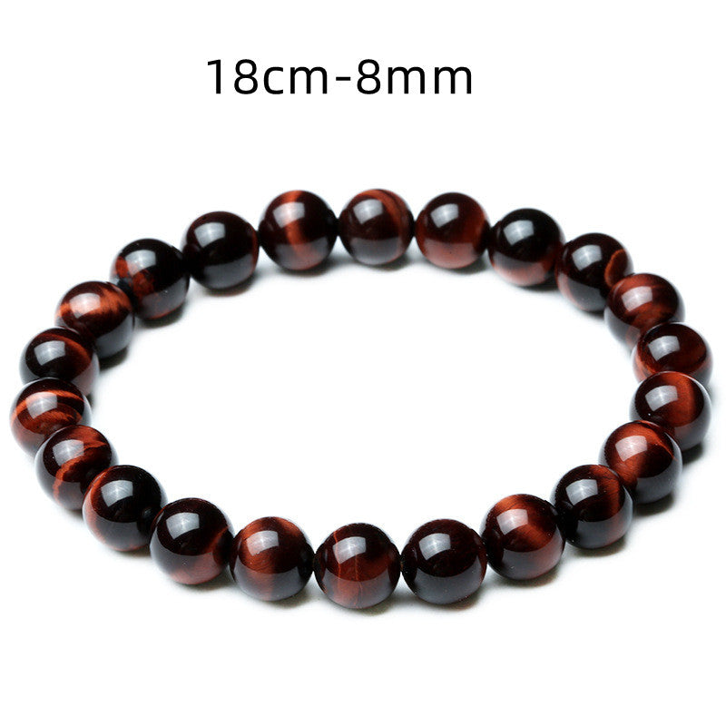 Red Tiger Eye Anti-Fatigue Gemstone Bracelet - Red Tiger Eye Anti-Fatigue Gemstone Bracelet Success Readi Gear