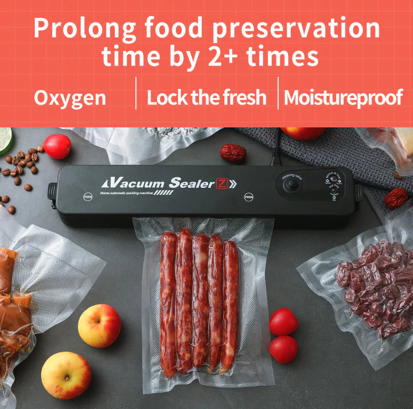 Automatic Vacuum Sealer Machine - Keep Food Fresh Up to 3 Years - food vacuum sealer Readi Gear