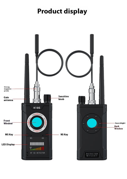 K18S SpySpotter: Professional-Grade Hidden Camera & RF Signal Detector - Hidden Camera Detector Readi Gear