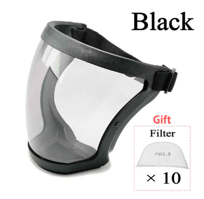 ClearGuard Full Face Shield - Anti-Fog Virus Protection Mask - Face shield Readi Gear