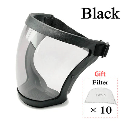 ClearGuard Full Face Shield - Anti-Fog Virus Protection Mask - Face shield Readi Gear