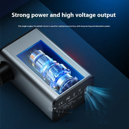 CYCLAMI Compact Rechargeable Bike Tire Inflator - Rechargeable Bike Tire Pump Readi Gear