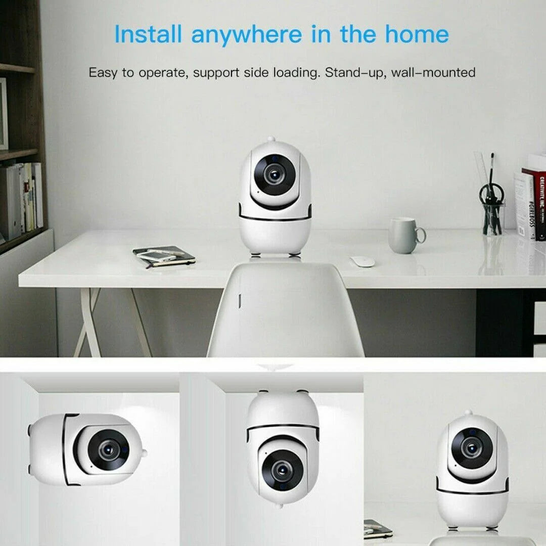1080P WiFi Indoor Security Camera - Night Vision, Baby & Pet Monitor - Indoor Security Camera Readi Gear