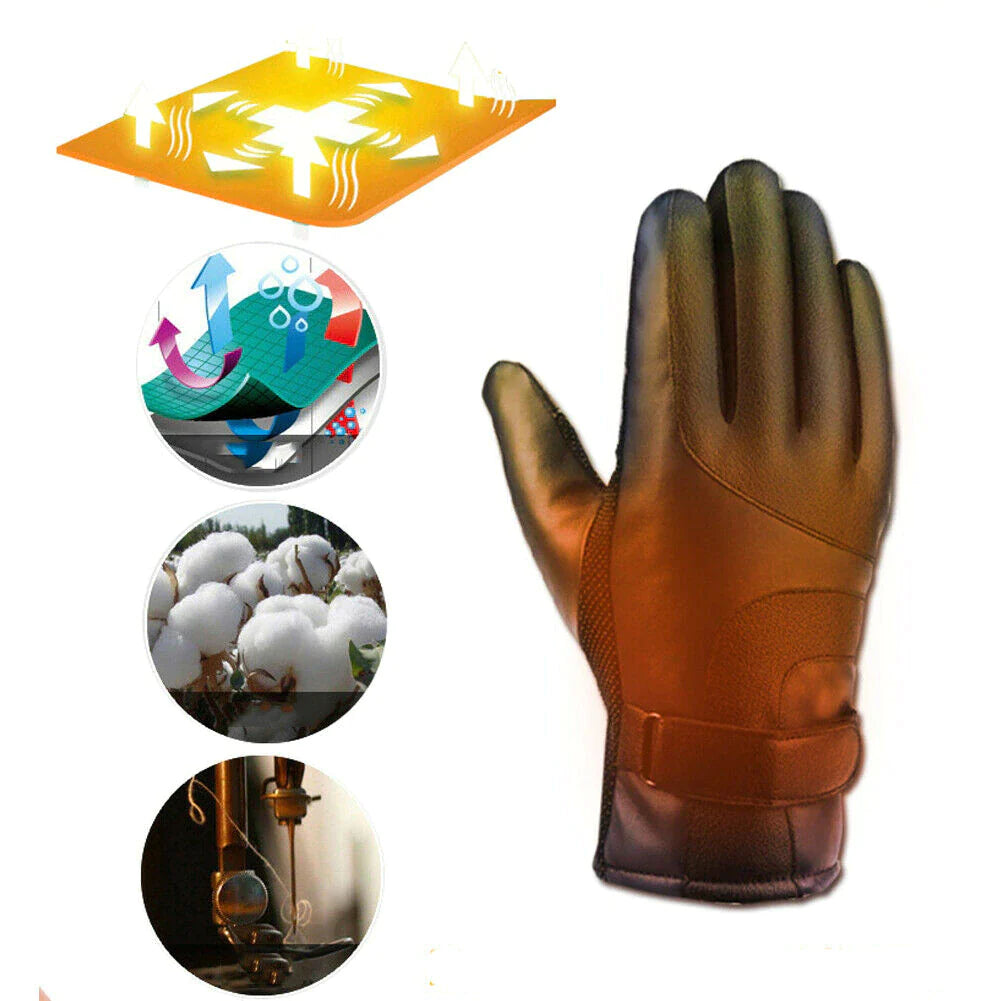 Winter USB Heated Gloves - Thermal, Waterproof, Touchscreen Hand Warmers - USB Winter Gloves Readi Gear
