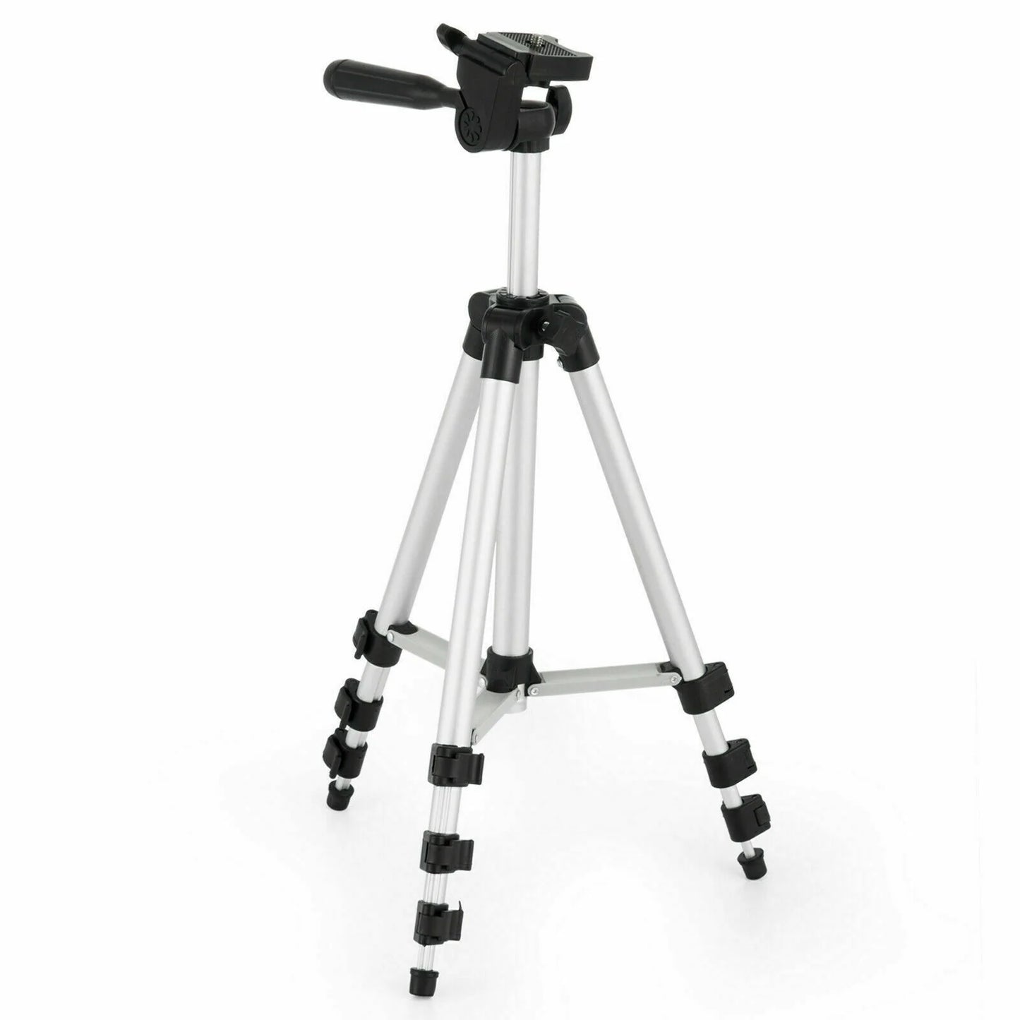 360° Swivel Camera Tripod Stand & Phone Holder for iPhone, Samsung + Bag - Readi Gear