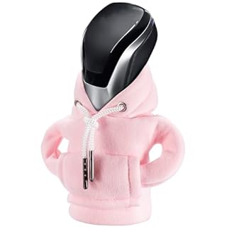 Plush Car Gear Shift Cover Hoodie | Universal Fit | Soft & Durable - Plush Car Gear Shift Cover Hoodie Readi Gear