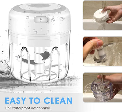 QuickChop Portable Electric Food Processor - USB Rechargeable, BPA Free - Electric Food Processor Readi Gear