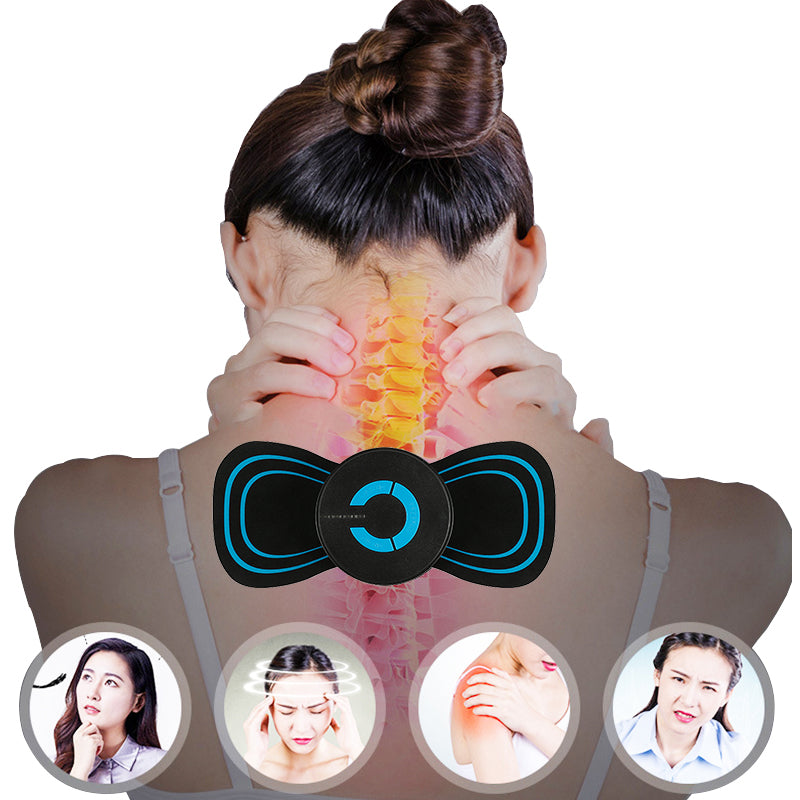 Cervical Massage Stimulator - Mini Electric Neck Back Body Massager for Pain Relief - Personal Care & Massagers Readi Gear
