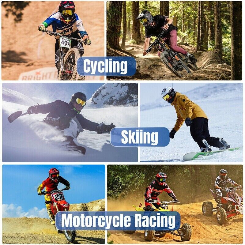 ProVision Motocross Goggles - High Impact, Anti-Fog, UV Protection - Motorcycle goggles Readi Gear