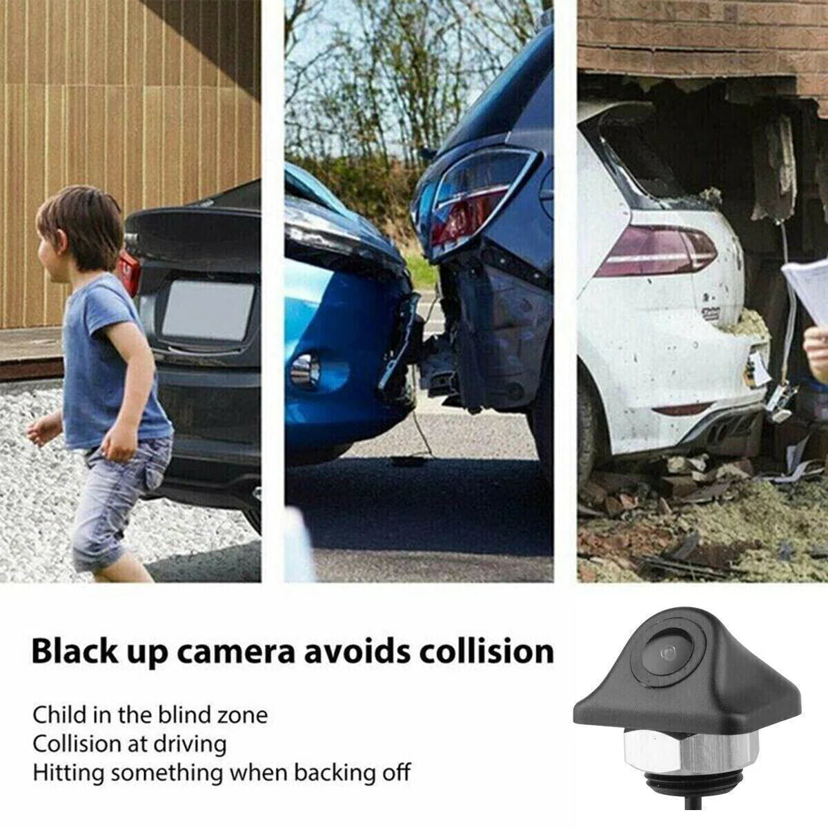 SafeDrive HD 1080P Backup Camera - Night Vision, 170° Wide Angle - Backup Camera Readi Gear