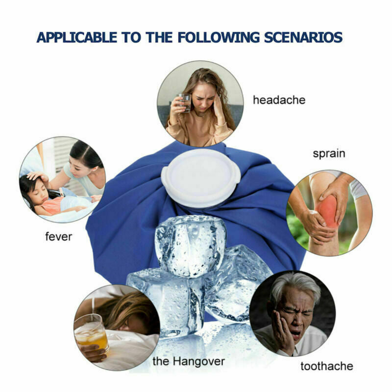 Premium Ice Bag Packs - 3 Pack Hot & Cold Therapy for Pain Relief - Premium Ice Bag Packs - 3 Pack Hot & Cold Therapy for Pain Relief Readi Gear