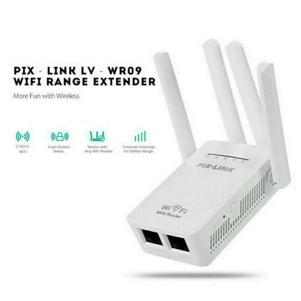 High-Speed Dual Band 1200Mbps WiFi Range Extender Repeater Booster - WiFi Range Extender Readi Gear
