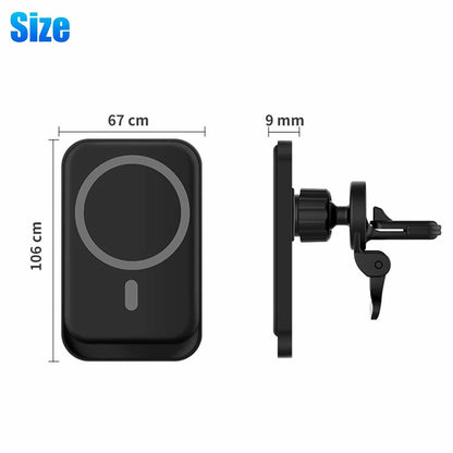 Magnetic Wireless Car Charger Mount for iPhone 12 13 14 Pro Max - Magnetic wireless car charger Readi Gear