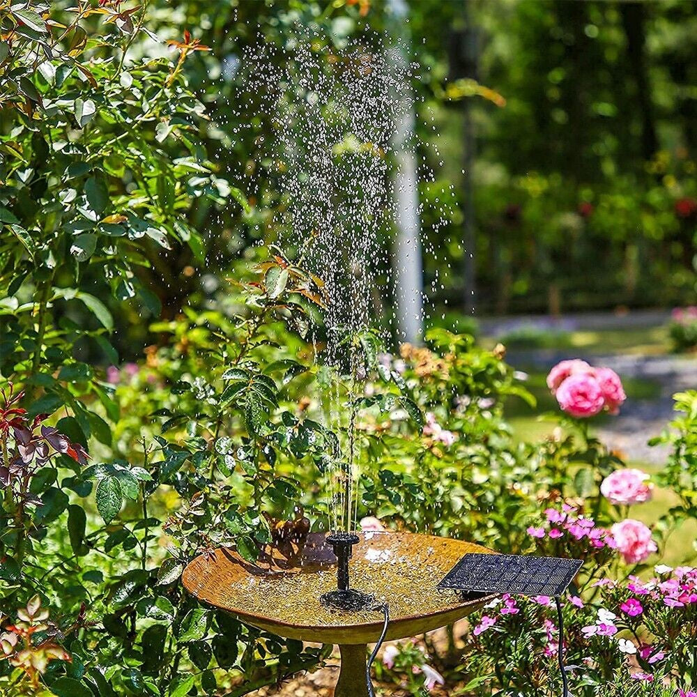 SolarSplash Pond Fountain Kit - Solar-Powered Pond Fountain Kit Readi Gear