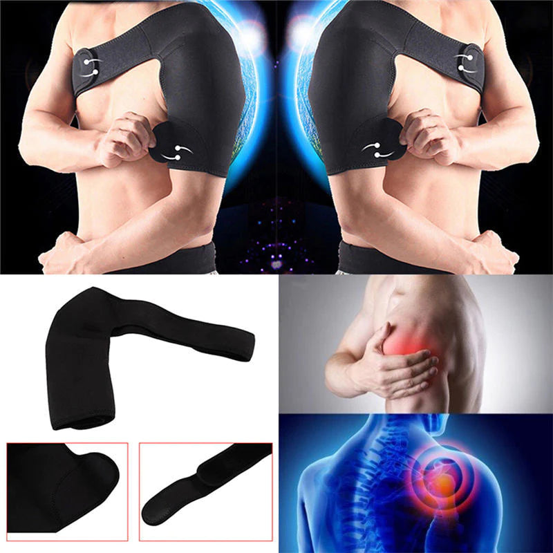 ProRelief Shoulder Brace - Adjustable Compression for Rotator Cuff Pain - Shoulder brace Readi Gear