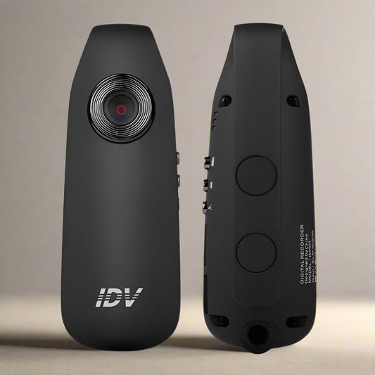 Mini HD Body Cam – Wearable, Motion Detection, Loop Recording