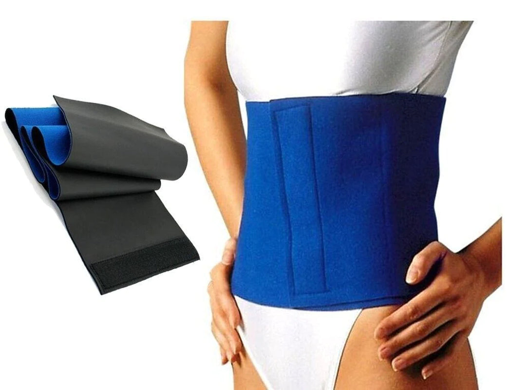 SweatPro Waist Trimmer Belt - Stomach Wrap for Weight Loss & Ab Toning - Waist Trimmer Belt Readi Gear
