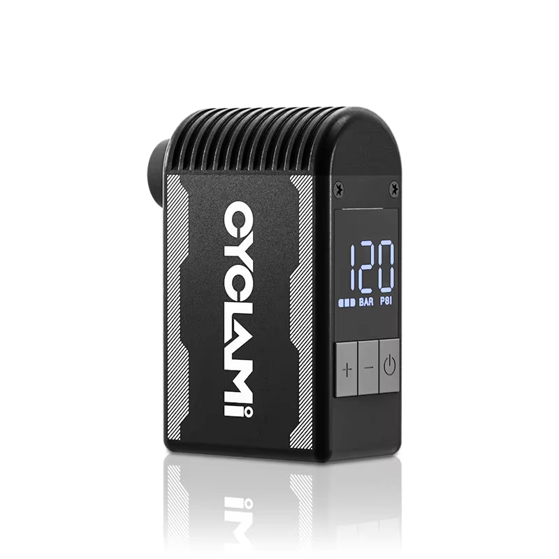 CYCLAMI A2S 120PSI Air Pump - Rechargeable Portable Bike Tire Inflator - Bicycle Pump Readi Gear
