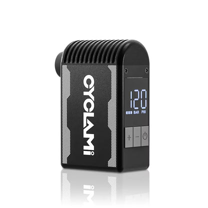 CYCLAMI A2S 120PSI Air Pump - Rechargeable Portable Bike Tire Inflator - Bicycle Pump Readi Gear