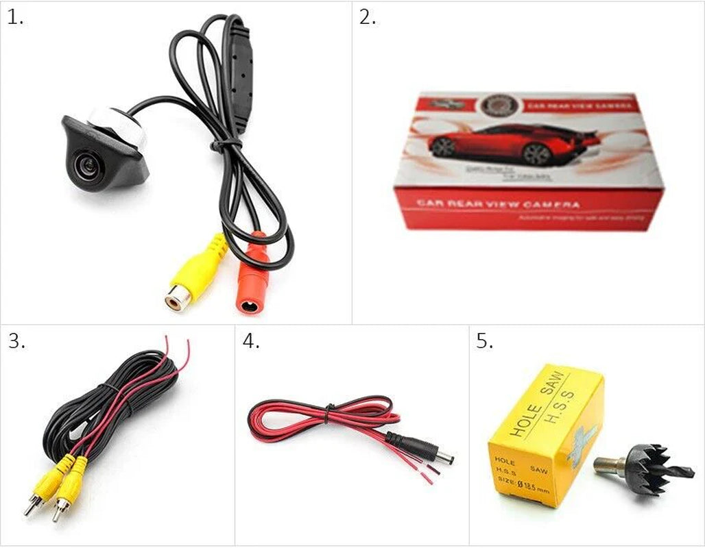 SafeDrive HD 1080P Backup Camera - Night Vision, 170° Wide Angle - Backup Camera Readi Gear