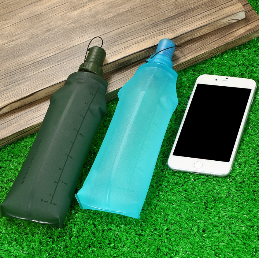 HydroFold Collapsible Survival Water Bottle - BPA & PVC Free - Folding Water Bottle Readi Gear