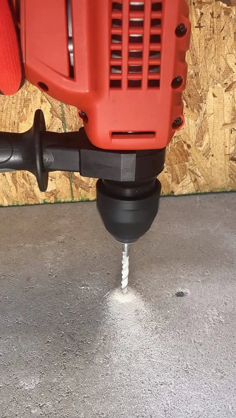 DrillTech 8-Piece Carbide-Tipped Concrete Drill Bit Set - DrillTech 8-Piece Carbide-Tipped Concrete Drill Bit Set Readi Gear