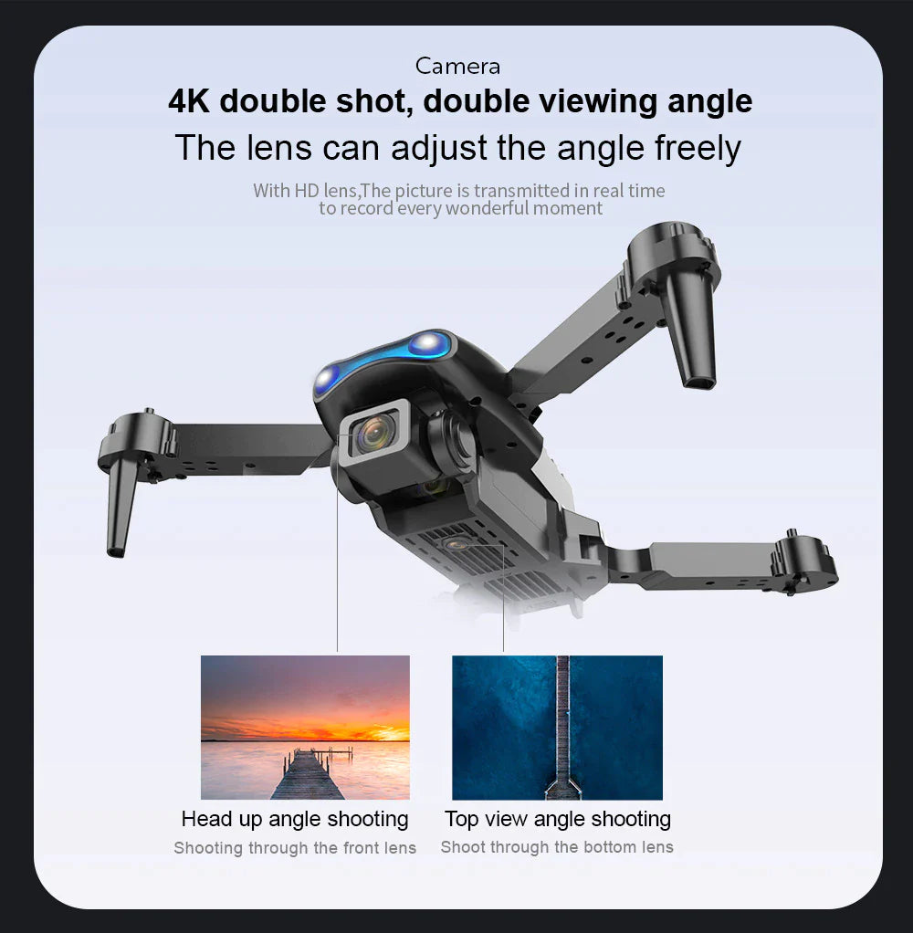 5G 4K GPS Drone X Pro - Foldable Quadcopter with Dual HD Cameras - 5G 4K GPS Drone X Pro | Foldable Quadcopter with Dual HD Cameras Readi Gear