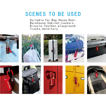 TouchSecure Fingerprint Keyless Padlock - TouchSecure Fingerprint Keyless Padlock Readi Gear