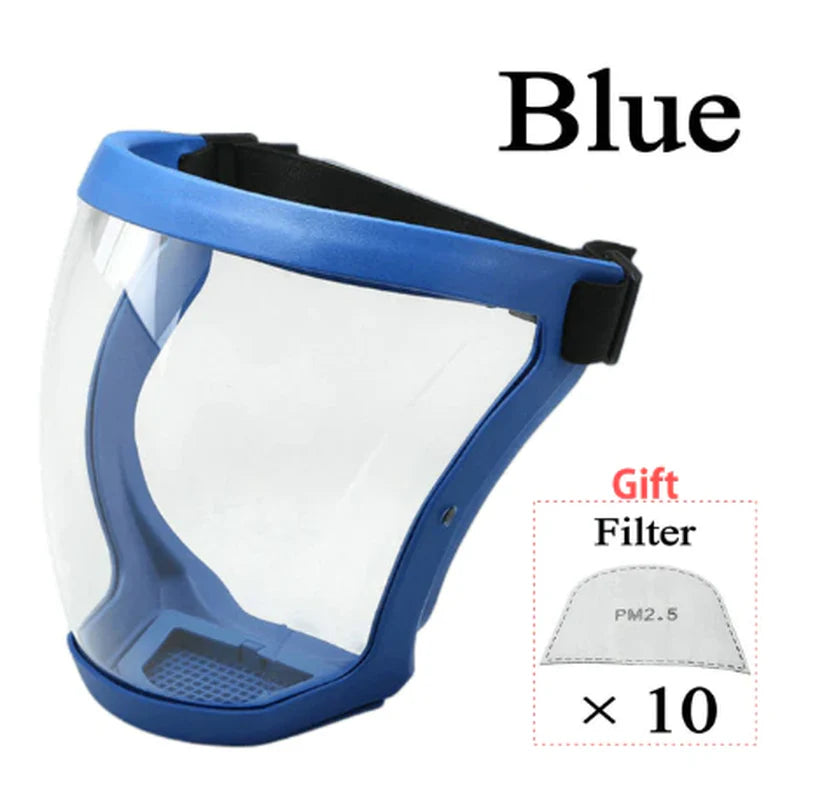 ClearGuard Full Face Shield - Anti-Fog Virus Protection Mask - Face shield Readi Gear