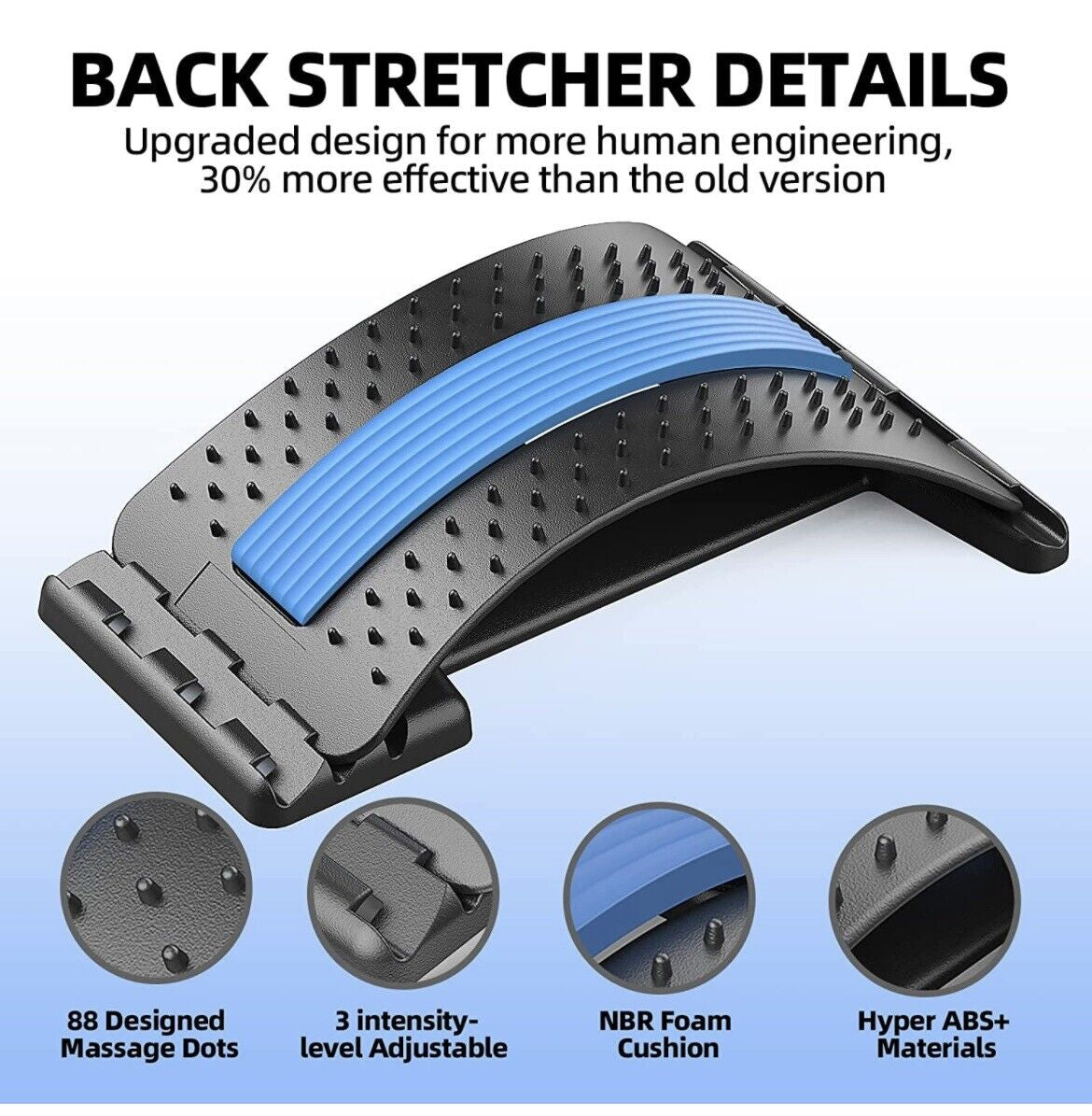 PosturePro Back Stretcher - Back Cracking Device & Pain Relief - Readi Gear