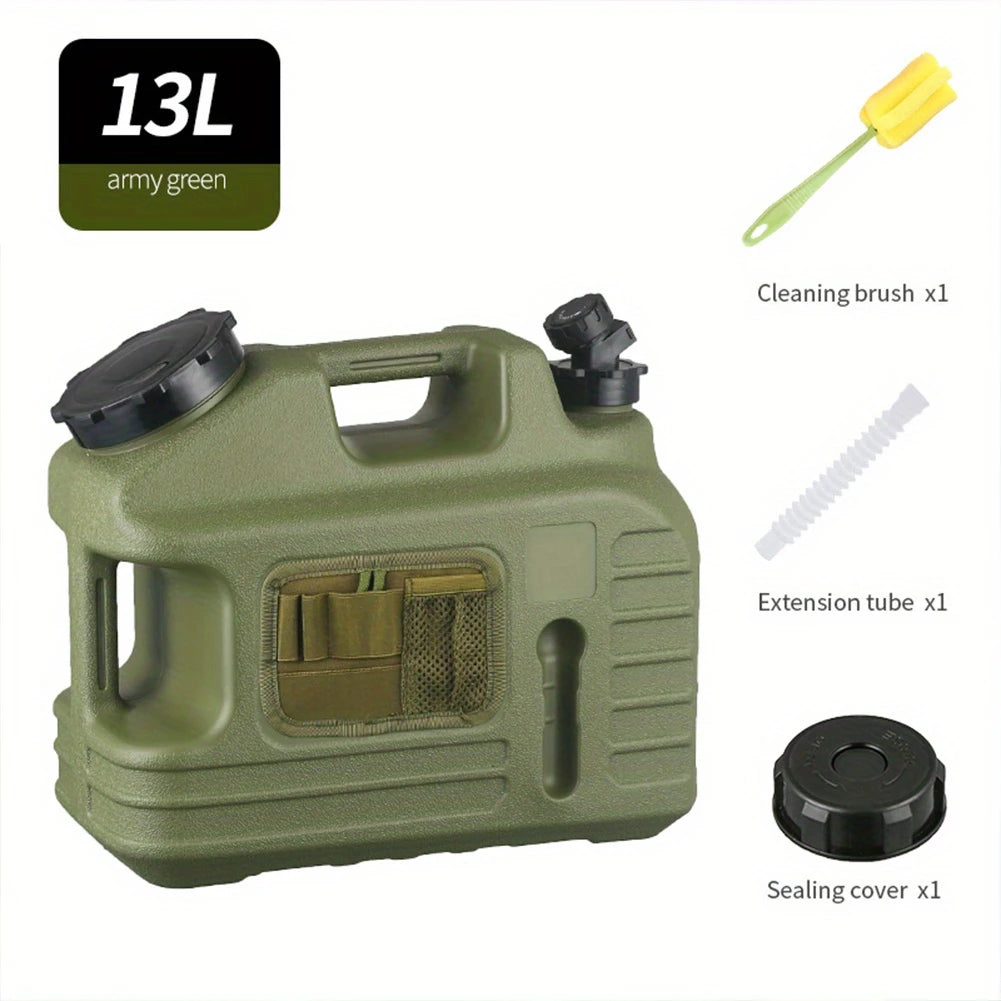 Prepper’s Water Jug – BPA-Free 13L Tank with Spigot & Tool Bag