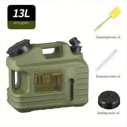 Prepper’s Water Jug – BPA-Free 13L Tank with Spigot & Tool Bag