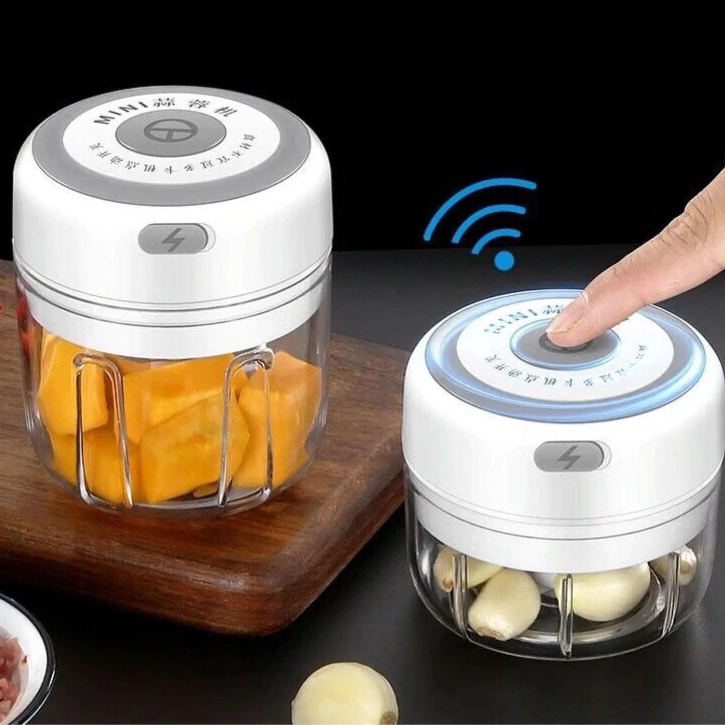 QuickChop Portable Electric Food Processor - USB Rechargeable, BPA Free - Electric Food Processor Readi Gear