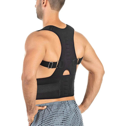 AlignPro Magnetic Posture Corrector - Adjustable Back Support Brace - Readi Gear