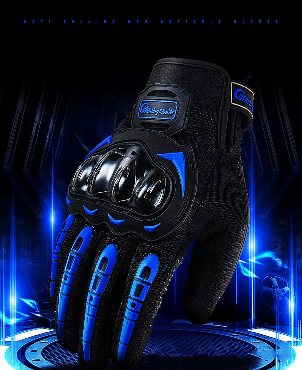 RideArmor Full Protection Touchscreen Motorcycle Gloves - Motorcycle gloves Readi Gear