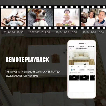 Mini Wireless Spy Camera - 1080P HD WiFi IP Cam with Night Vision - Hidden Wireless Spy Camera Readi Gear