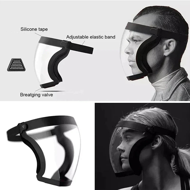 ClearGuard Full Face Shield - Anti-Fog Virus Protection Mask - Face shield Readi Gear