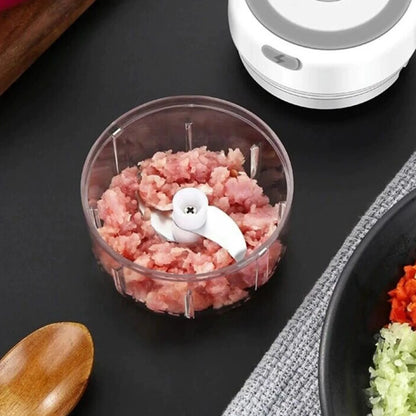 QuickChop Portable Electric Food Processor - USB Rechargeable, BPA Free - Electric Food Processor Readi Gear