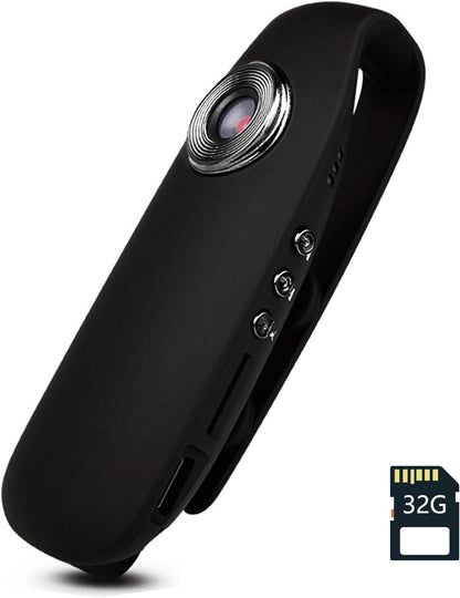 Mini HD Body Cam – Wearable, Motion Detection, Loop Recording