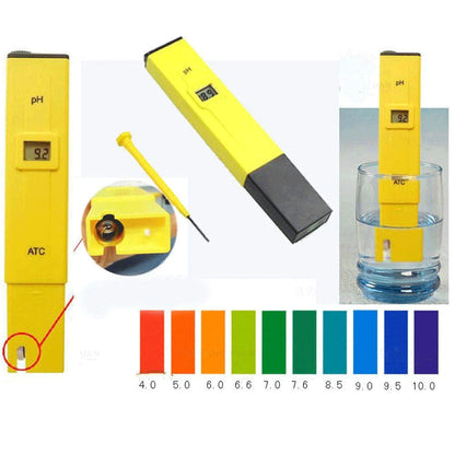 HydroPro PH Meter Tester - Accurate Water Quality Testing Pen - Digital PH Meter Readi Gear