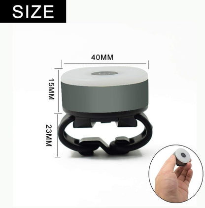 High-Intensity Bike Tail Light - USB LED Rear Light for Helmet & Bag - Bicycle Tail Light Readi Gear