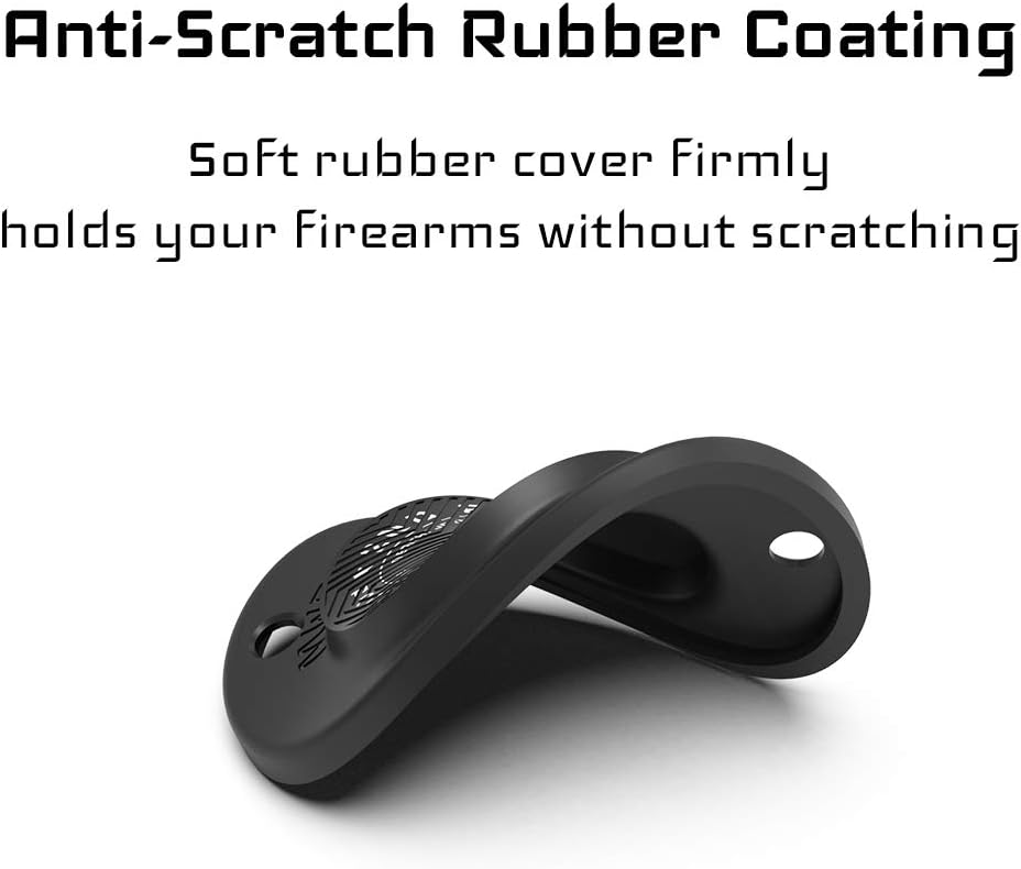 2nd Amendment Magnetic Concealed Gun Mount 2-Pack for Car, Desk, Wall - Magnetic gun mount Readi Gear