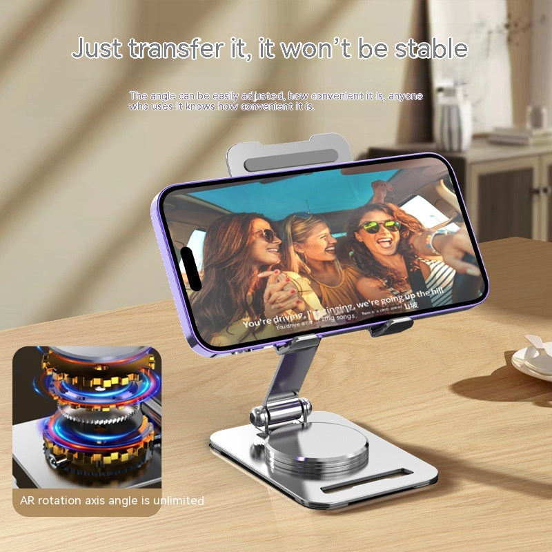 Rapid360° Swivel Desktop Phone Stand - 360 degree rotating cell phone stand Readi Gear