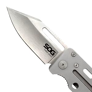SOG Stealth Money Clip Knife - Concealed 2.75" Blade for Daily Carry - Money clip knife Readi Gear